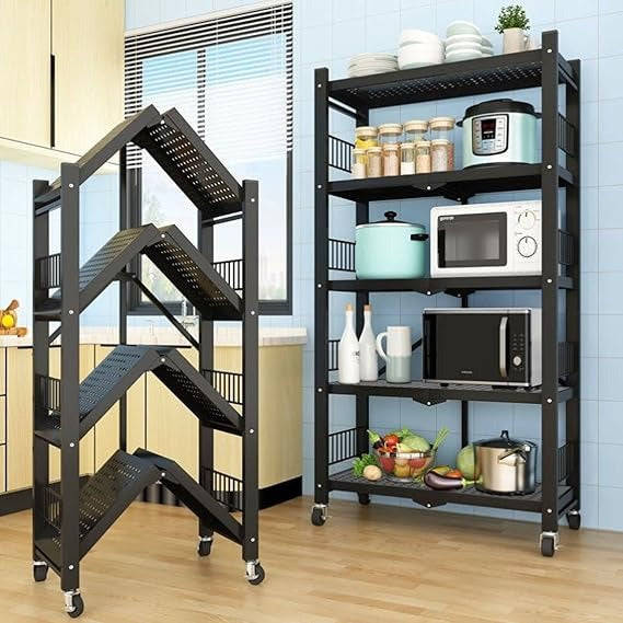 Étagère de rangement multifonctions de 5niveaux