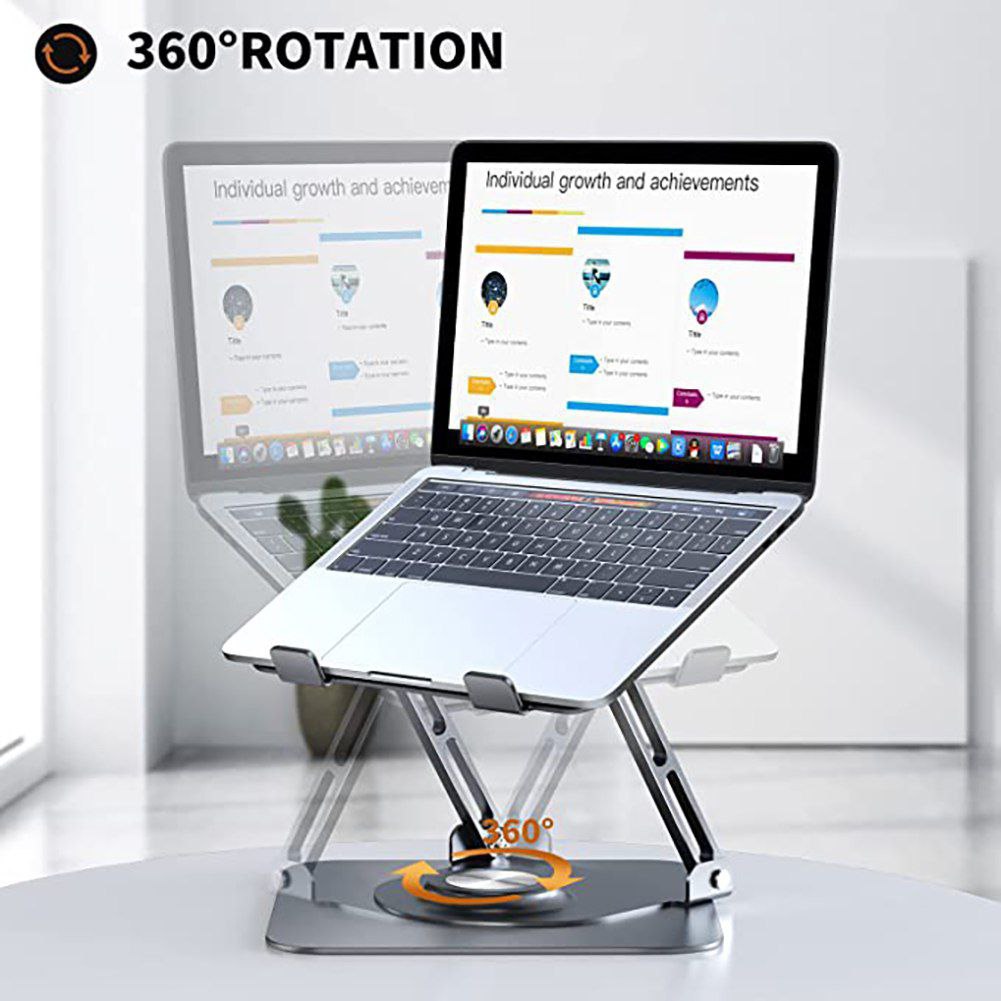 Support pour Ordinateur Portable Rotatif à 360°