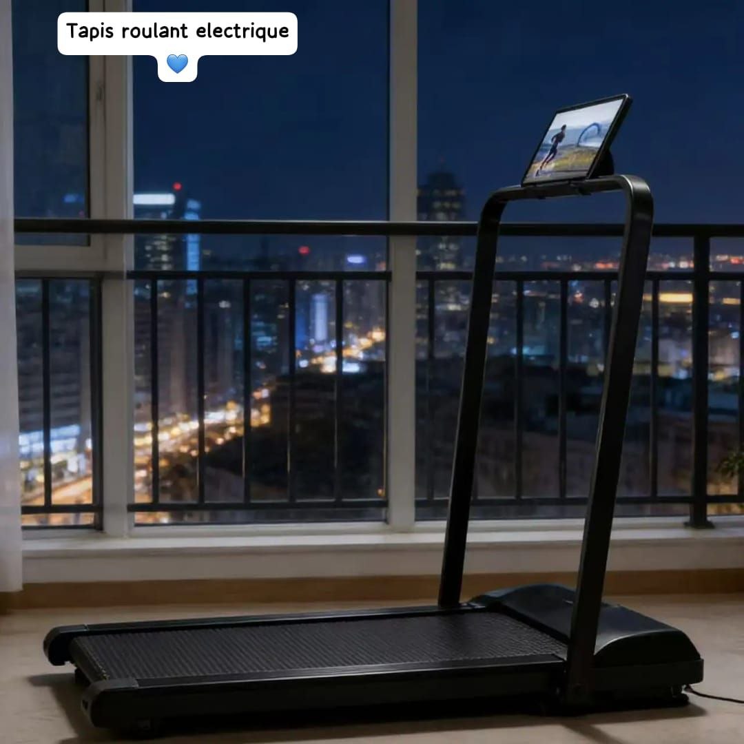 Tapis de marche électrique pliable